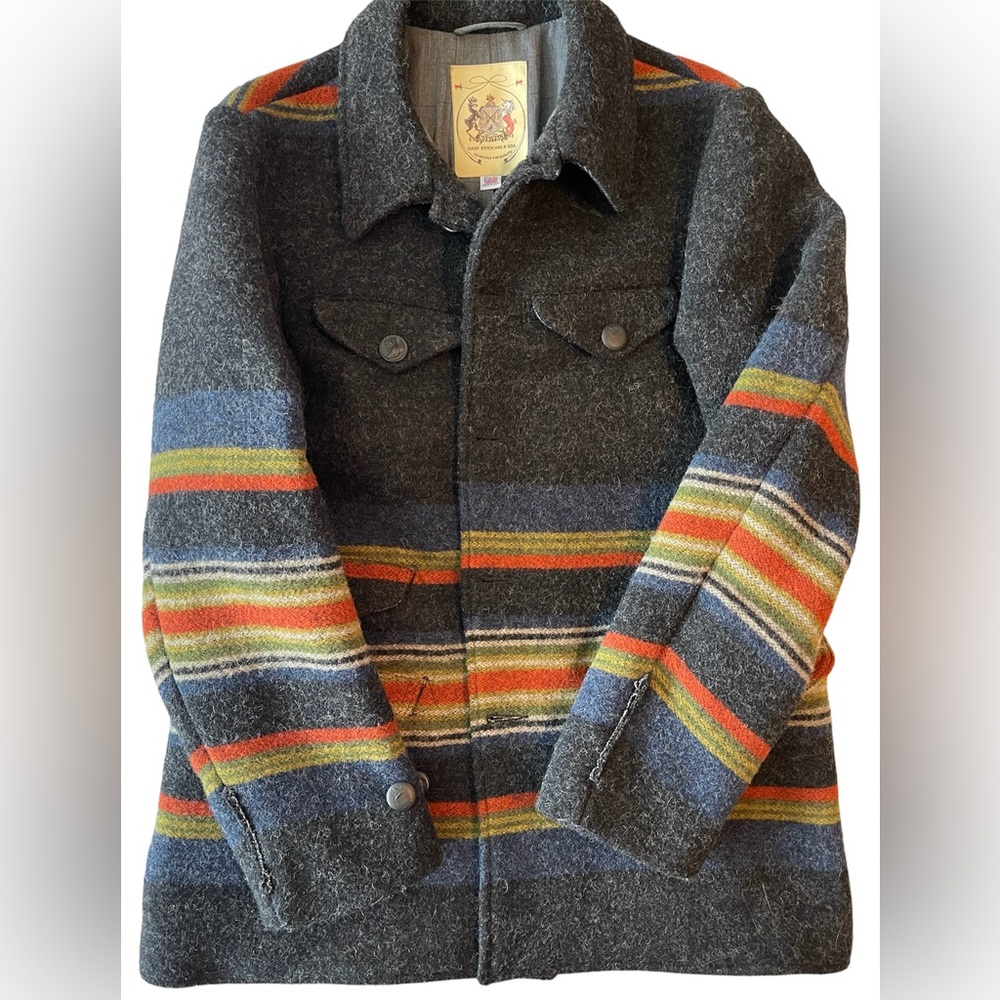 Monitaly Heavy Wool Field  Jacket USA Made amazing Quality!
